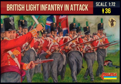 British Light Infantry in Attack | ST0295