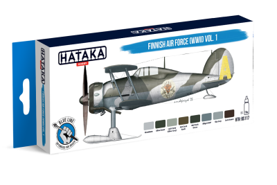 Finnish Air Force (Vol. 1) Paint Set (Blue Line) | HTK-BS117
